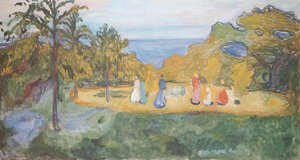 Sunshine by Edvard Munch